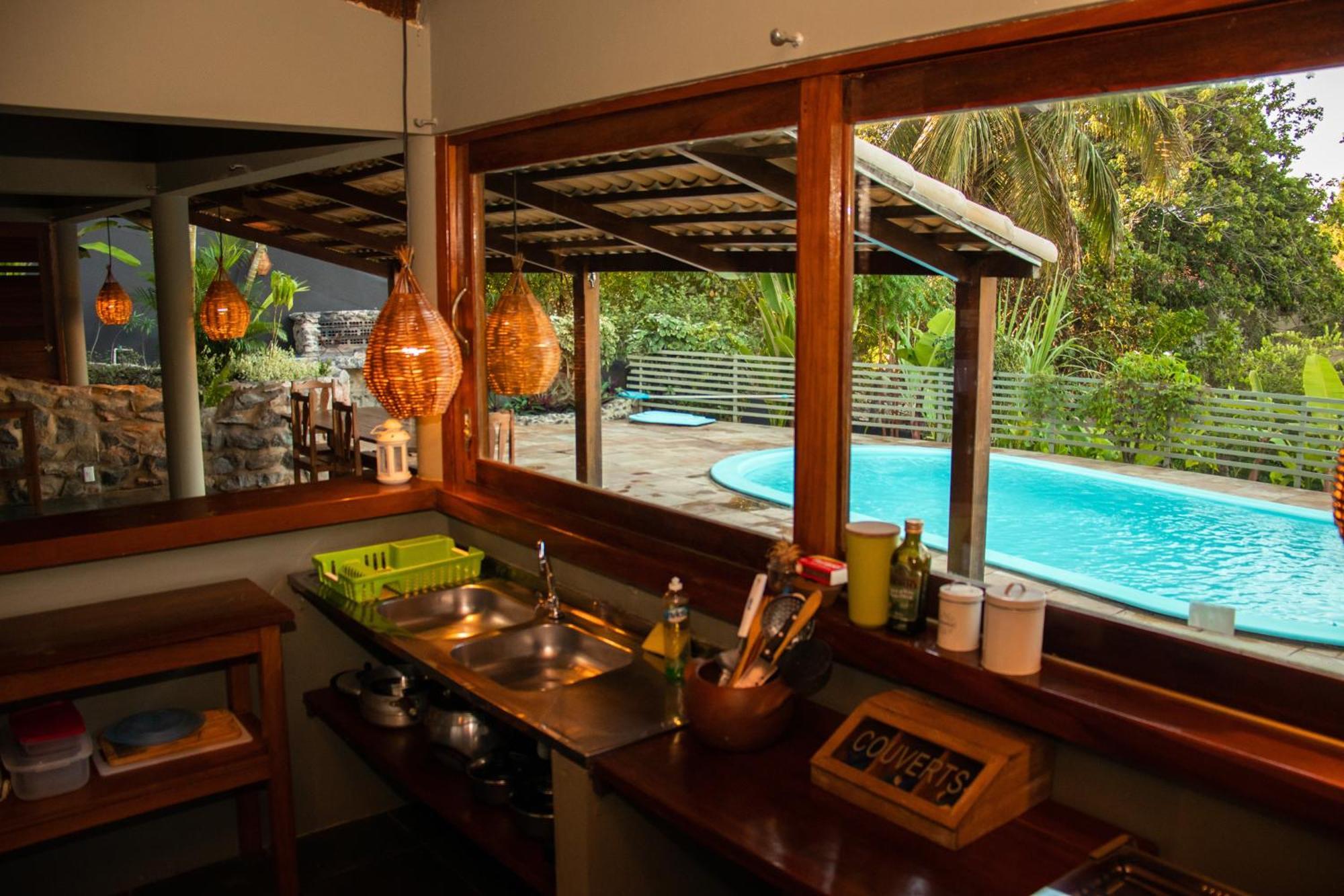 Hostel La Isla Praia de Pipa Eksteriør billede